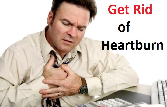 how to get rid of heartburn