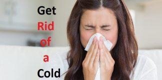 how to get rid of a cold fast