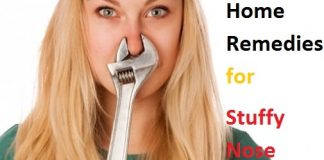 home remedies for stuffy nose