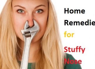 home remedies for stuffy nose