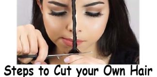 how to cut your own hair