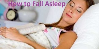 how to fall asleep