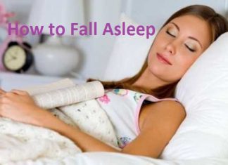 how to fall asleep