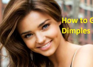 how to get dimples