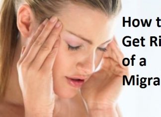 how to get rid of a migraine