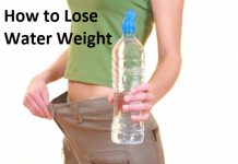 how to lose water weight