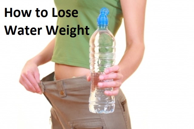 how to lose water weight