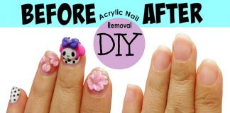 how to remove acrylic nails