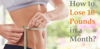 how to lose 10 pounds in a month