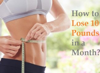 how to lose 10 pounds in a month