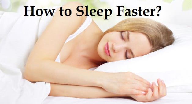 How to sleep faster