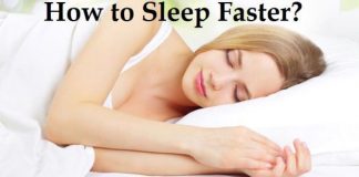 how to sleep faster