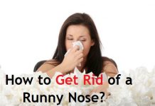 how to get rid of runny nose