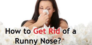 how to get rid of runny nose