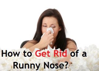 how to get rid of runny nose