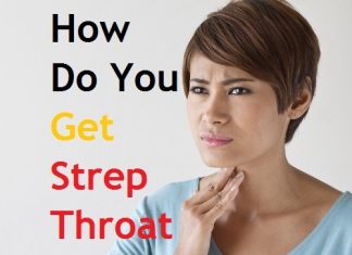 how do you get strep throat