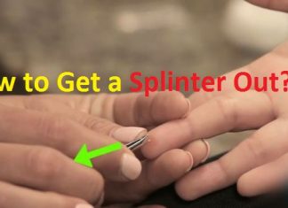 how to get a splinter out