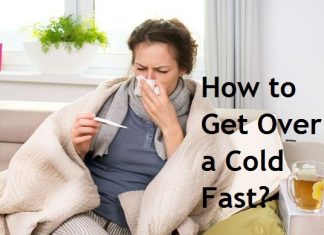 how to get over a cold