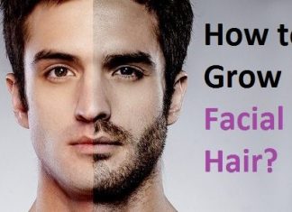 how to grow facial hair