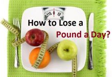 how to lose a pound a day