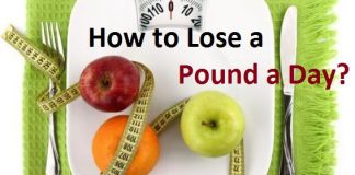 how to lose a pound a day