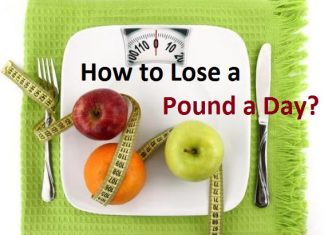 how to lose a pound a day