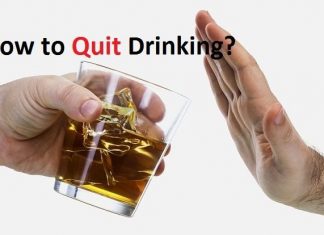 how to quit drinking