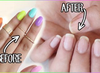 how to remove gel nails