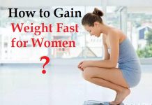 How to gain weight fast for women