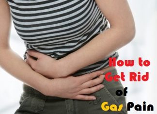 how to get rid of gas pain