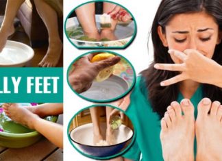 how to get rid of smelly feet