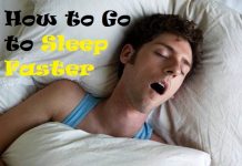 how to go to sleep faster