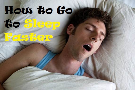 how to go to sleep faster