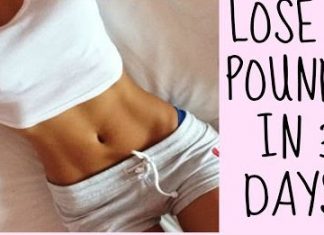 Lose 10 pounds in 3 days