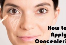 how to apply concealer