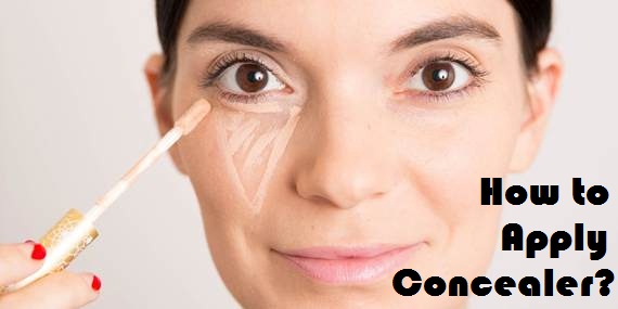 how to apply concealer